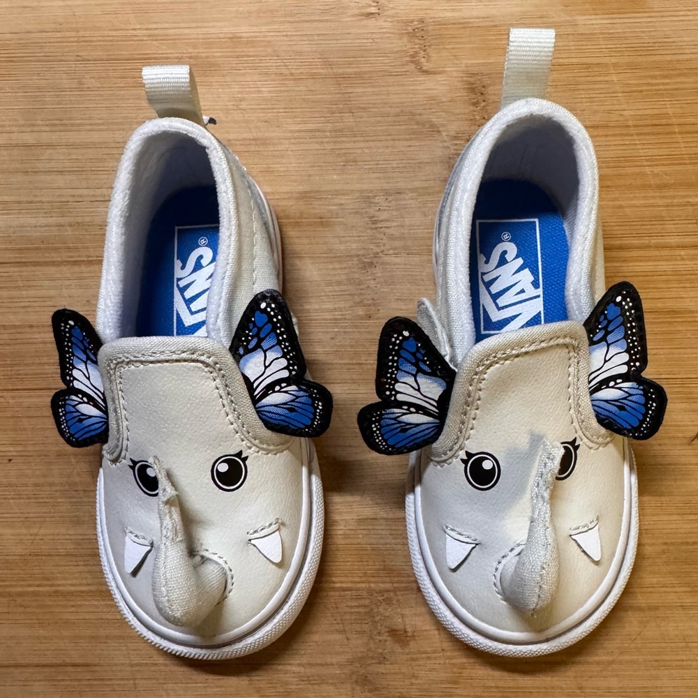 White Toddler Sneakers - Picture 3 of 4
